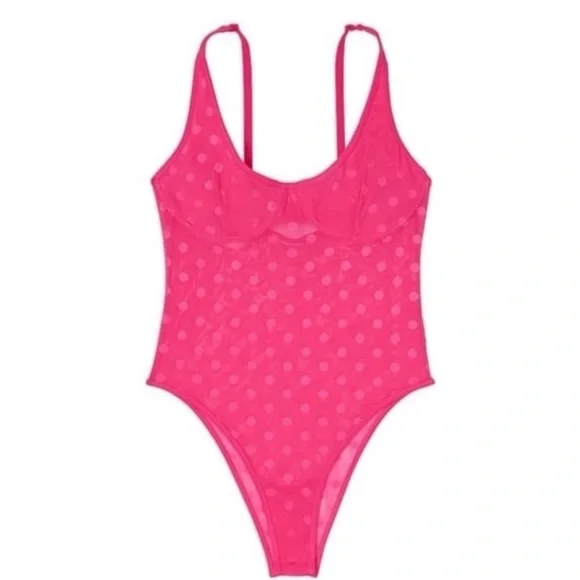 VS PINK mesh bodysuit - Picture 7 of 7